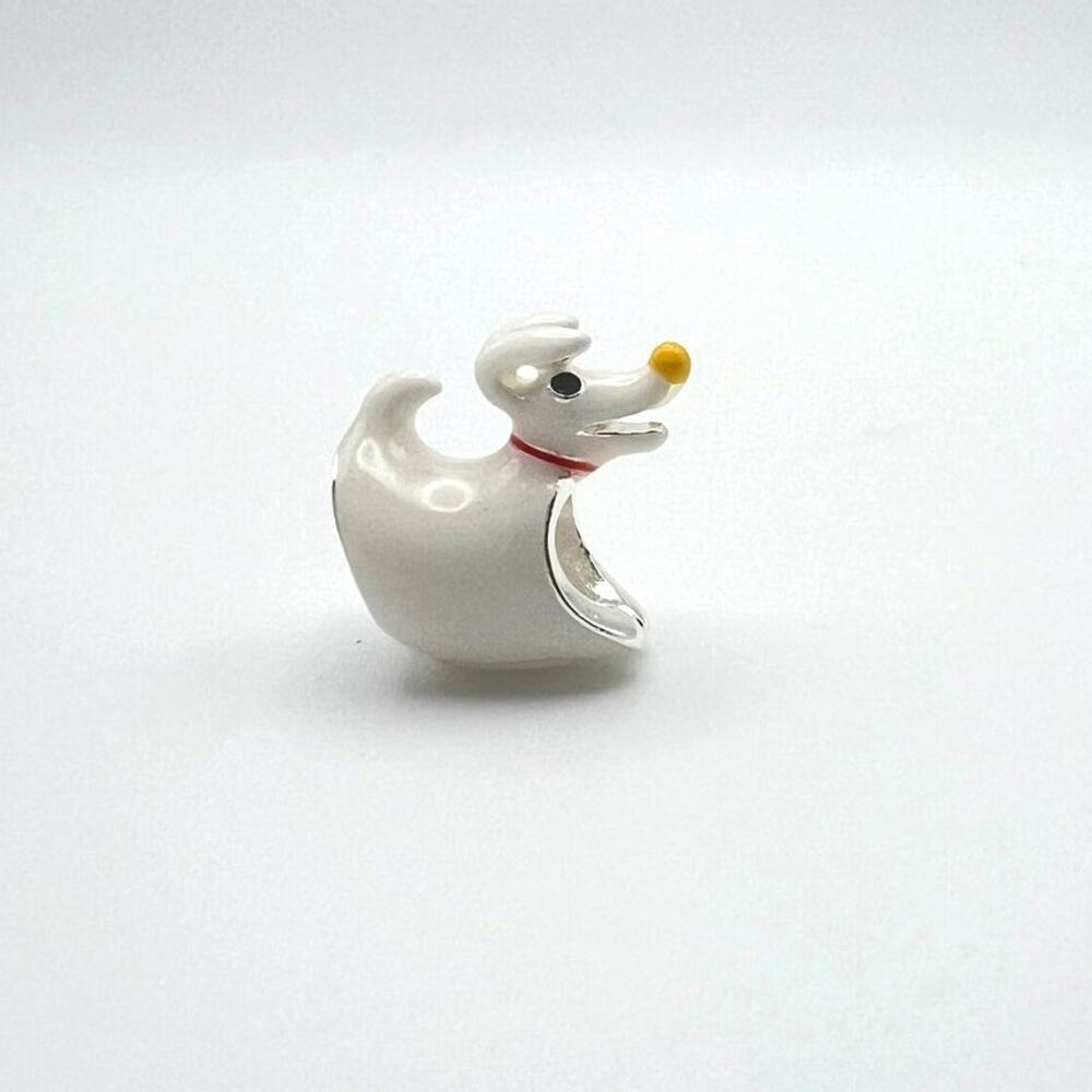 NEW Glow-in-the-Dark Zero Ghost Dog Charm for European Bracelet